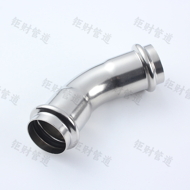 卡压式A型45°弯头